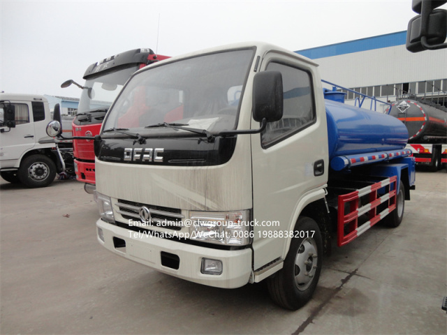 dongfeng 5000l water bowser