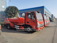 Foton small tanker 4000l 4x2 street sprinkler water tanker