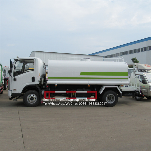 shacman 6000l 8000l diesel water pump with water tanker truck for sale