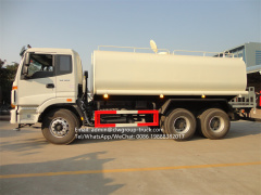 Foton 6*4 new 20m3 water tank street green garden spraying truck