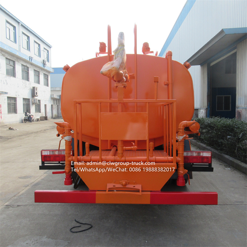 dongfeng 120hp new water spraying tanker truck