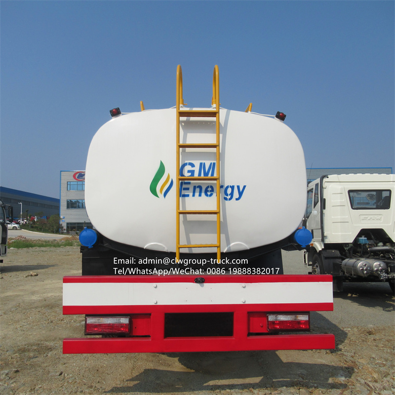 dongfeng 15m3 stainless steel potable water truck for sale