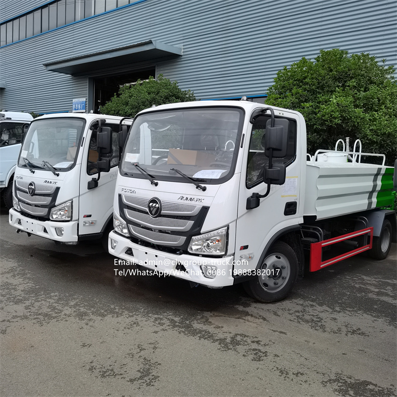 Foton 6 tyres drink water delivery truck