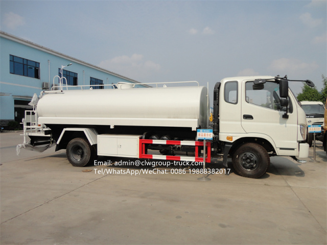 Foton 12000l water spraying road water sprinkler car price