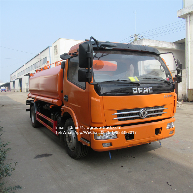 dongfeng 120hp new water spraying tanker truck