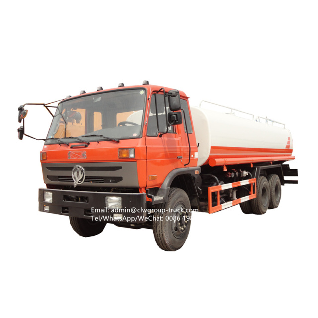 dongfeng 10 wheeler 6x4 water bowser 20000l