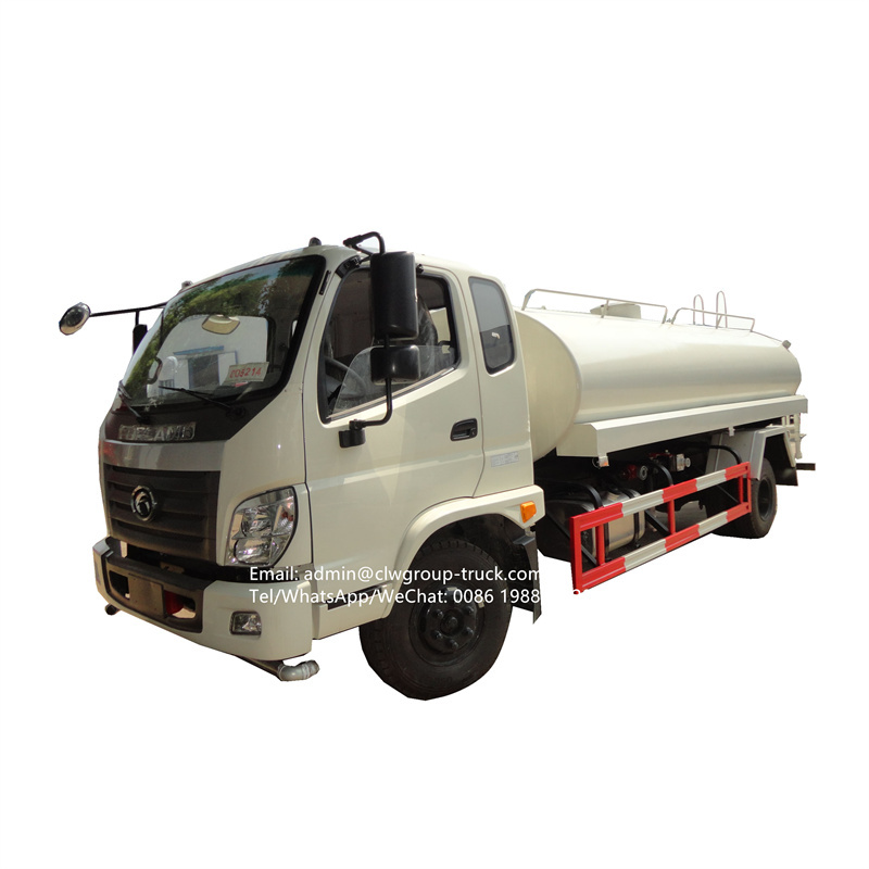 Foton 12000l water spraying road water sprinkler car price