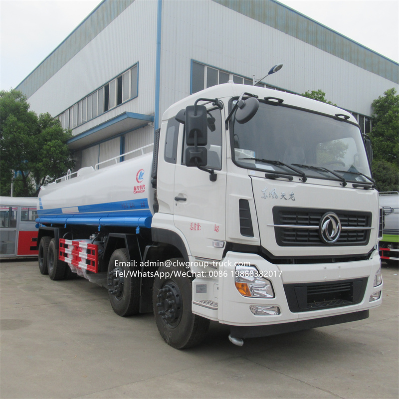 dongfeng 8x4 water vehicle water sprinkler