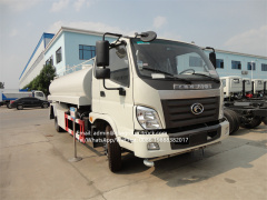 Foton 12000l water spraying road water sprinkler car price