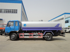 dongfeng 10 m3 stainless steel water tank truck