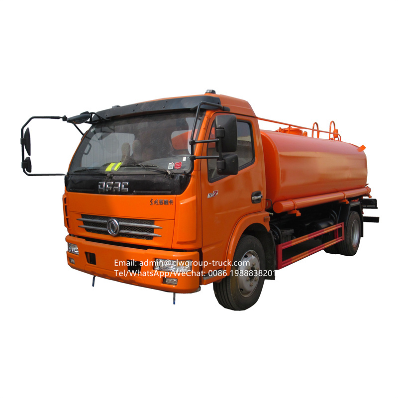 dongfeng 120hp new water spraying tanker truck
