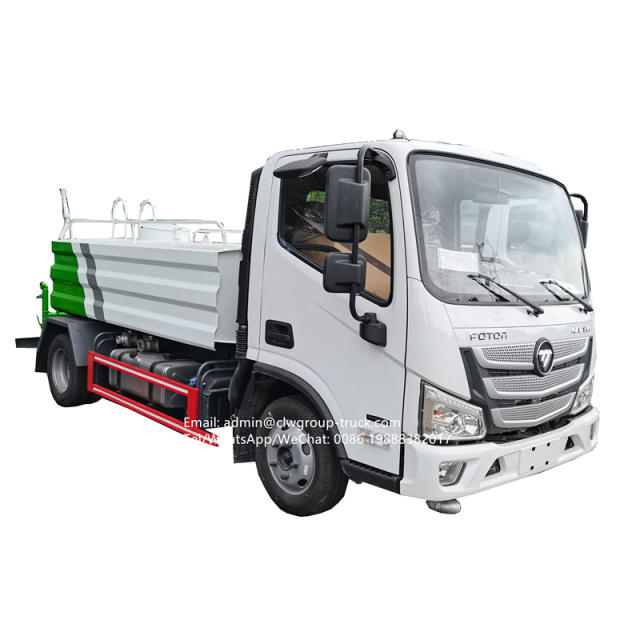 Foton 6 tyres drink water delivery truck