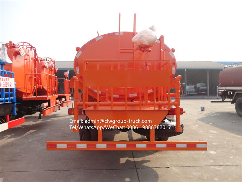 dongfeng 10cbm capacity water bowser truck for sale