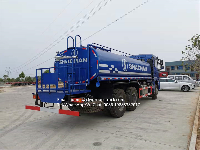 Shacman 10 wheel 20000 liter water tank truck