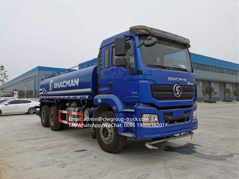 Shacman 10 wheel 20000 liter water tank truck