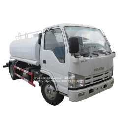 Isuzu 1200 gallons water truck dimensions