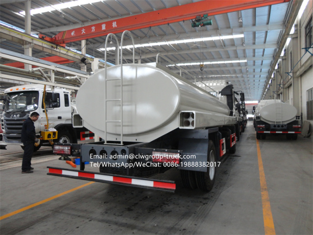 JAC 4000 gallons 12m3 drink water delivery truck