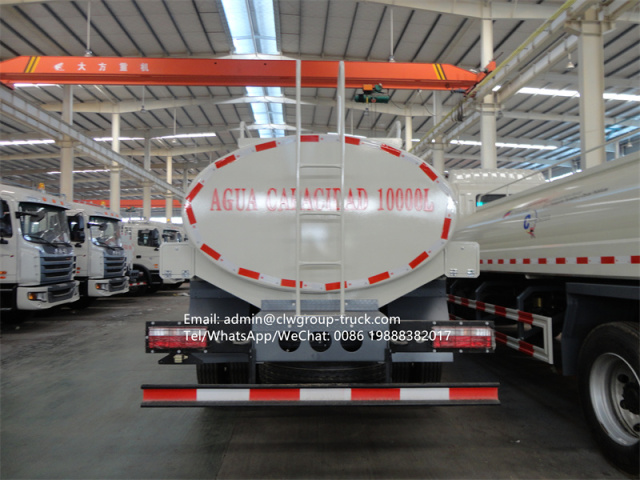JAC 4000 gallons 12m3 drink water delivery truck