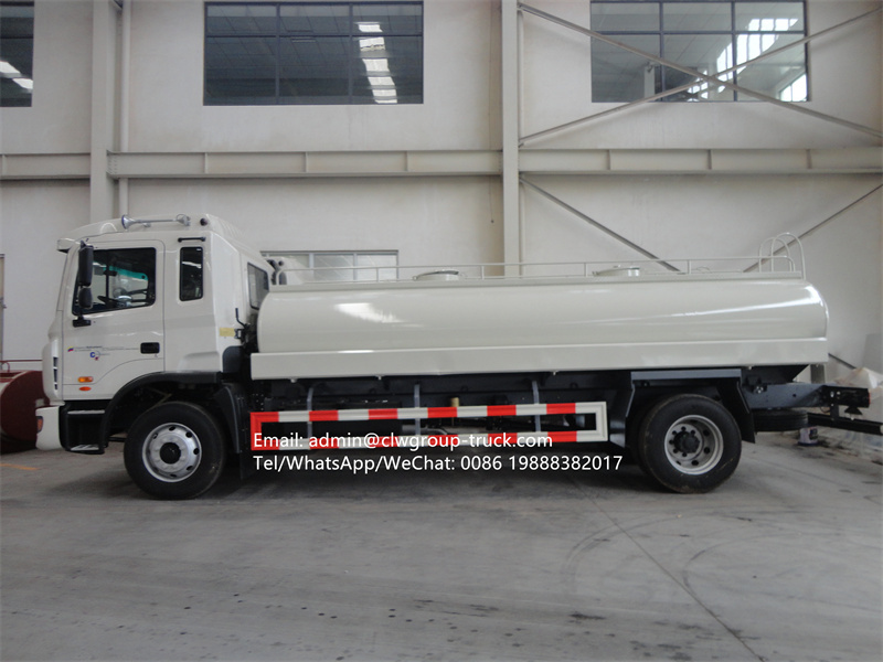 JAC 4000 gallons 12m3 drink water delivery truck