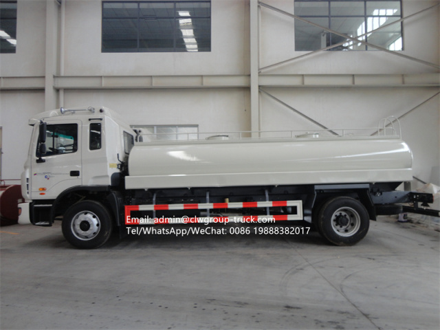 JAC 4000 gallons 12m3 drink water delivery truck