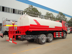 JAC 20000 liters water tank truck with pump fire sprinkler