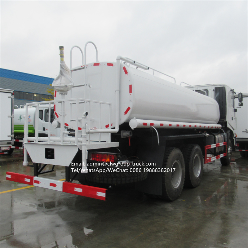 IVECO hongyan 10 wheeler 20m3 water truck