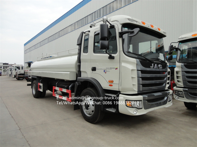 JAC 4000 gallons 12m3 drink water delivery truck