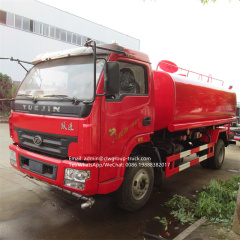 Yuejin 4x2 8000l mobile street wash water tank road sprayer truck