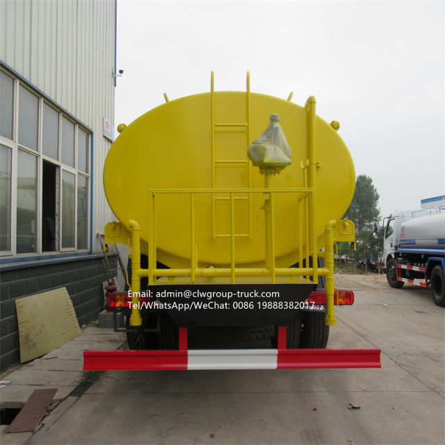 Sinotruk howo 6*4 garden watering irrigation sprinkler flush truck