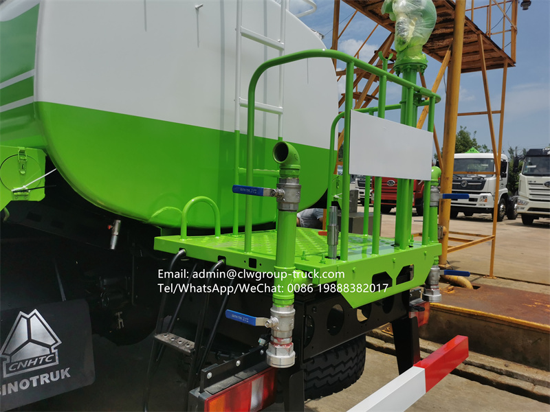sinotruk 160hp agricultural water sprinkler truck
