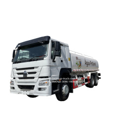 Sinotruk howo 10 wheeler 20,000l water tanker truck