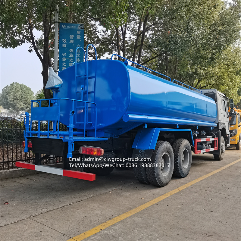 Sinotruk new 5000 gallon water tank truck