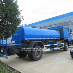Sinotruk howo 10cbm capacity water bowser truck for sale