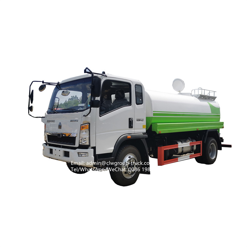 sinotruk 160hp agricultural water sprinkler truck