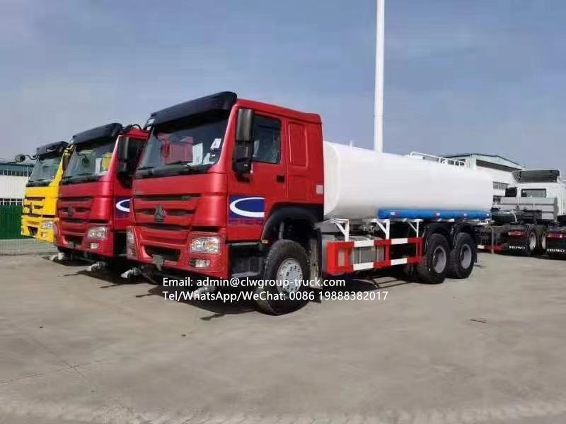 Sinotruk new 5000 gallon water tank truck