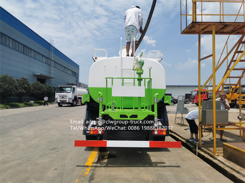 sinotruk 160hp agricultural water sprinkler truck