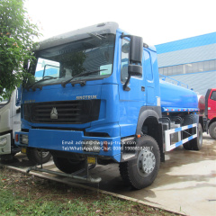 Sinotruk howo 10cbm capacity water bowser truck for sale