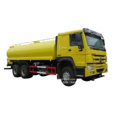Sinotruk howo 6*4 garden watering irrigation sprinkler flush truck