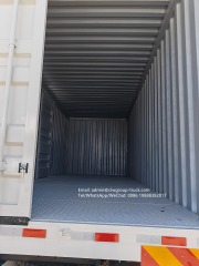 Shacman 15tons 6 wheeler close box truck delivery van cargo van truck