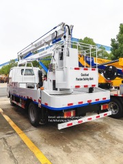 Isuzu 98hp 12m 14m 16m truck mounted man lift aerial platform