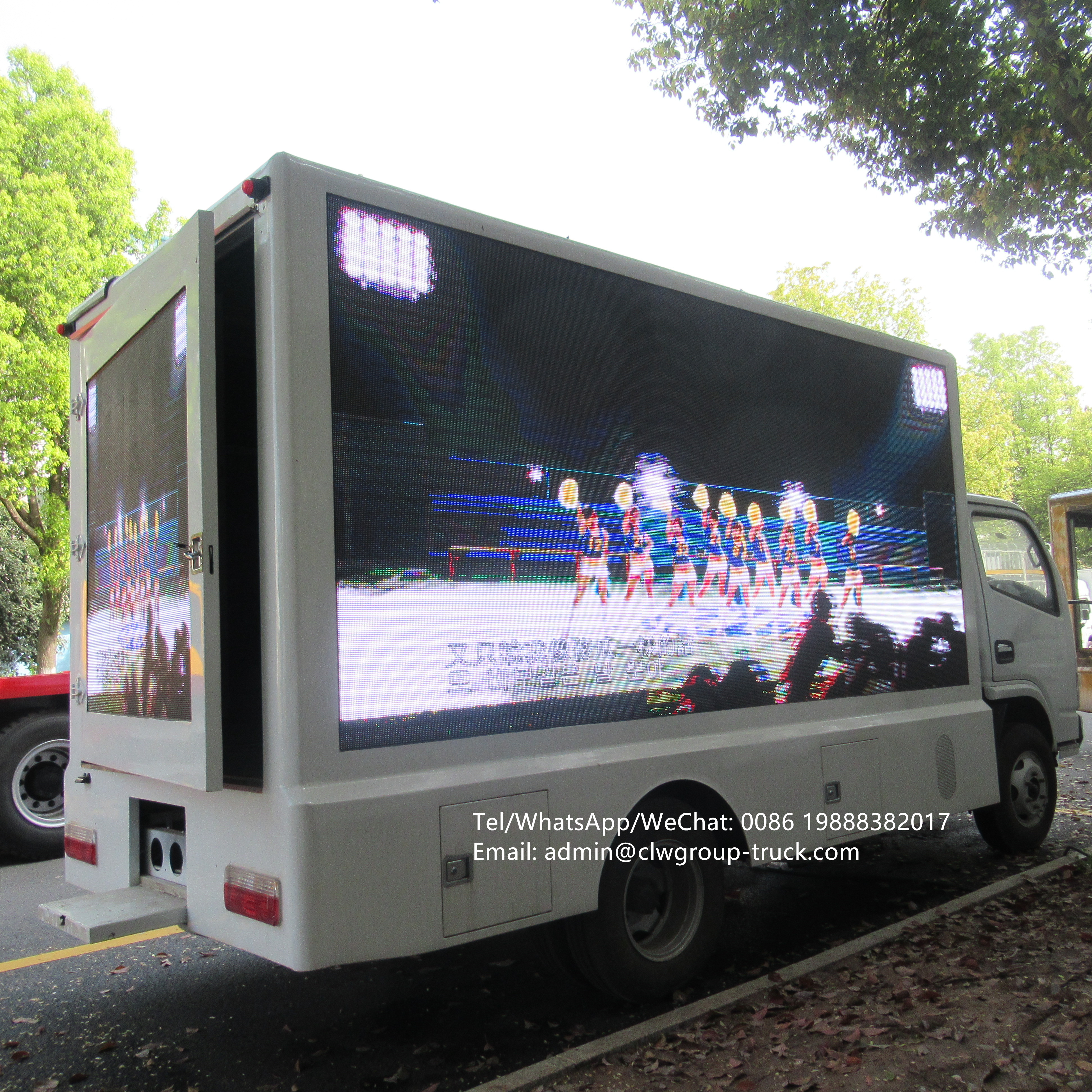 outdoor full color advertising screen billboard mobile led truck,Chengli Special Automobile Co.,Ltd,outdoor full color advertising screen billboard mobile led truck