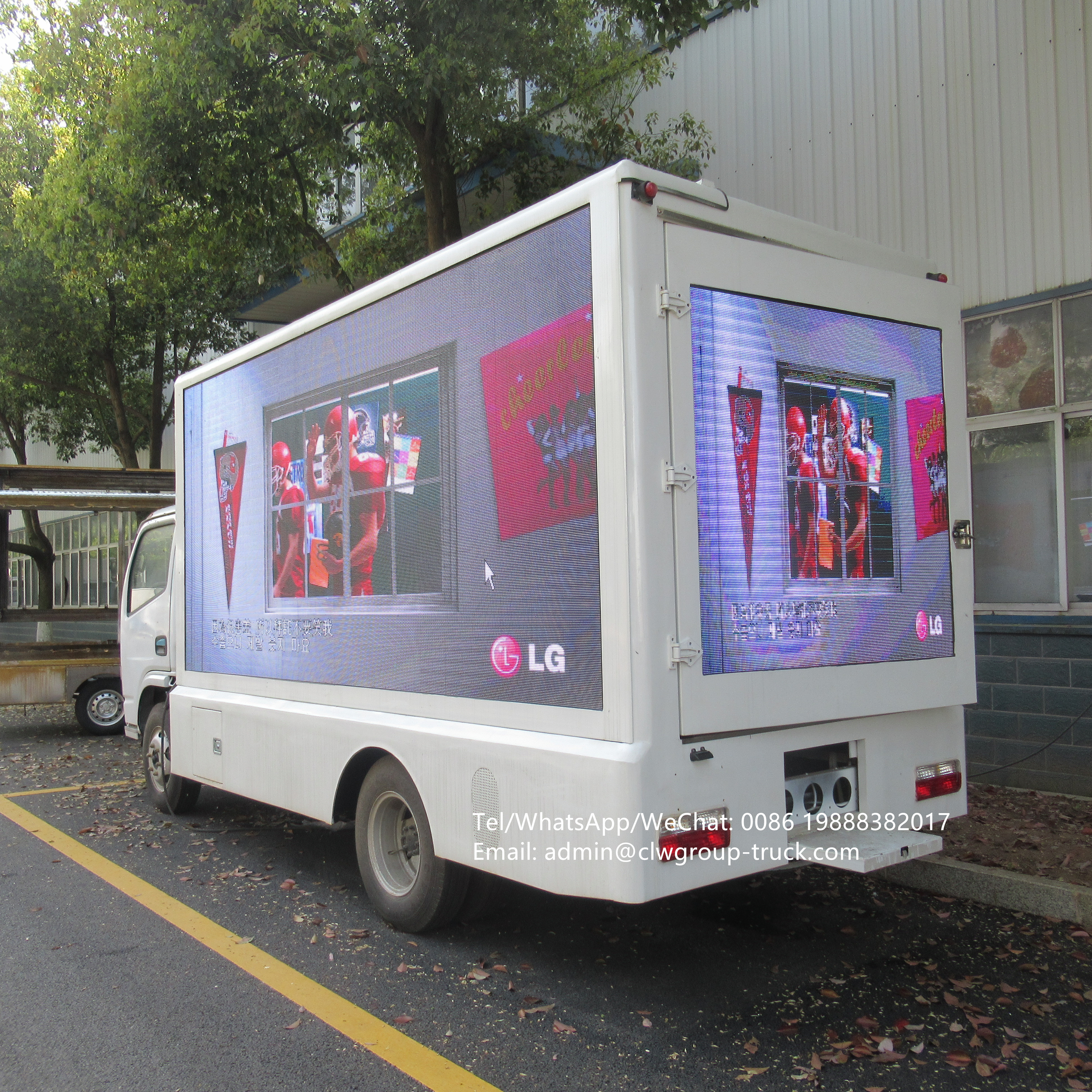 outdoor full color advertising screen billboard mobile led truck,Chengli Special Automobile Co.,Ltd,outdoor full color advertising screen billboard mobile led truck