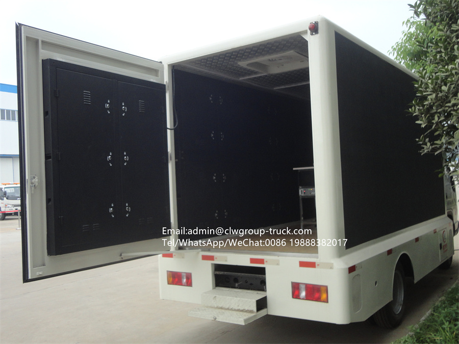 Foton right hand drive Mobile LED Cinema Screen truck,Chengli Special Automobile Co.,Ltd,Foton right hand drive mobile advertisements trucks outdoor display