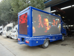 FAW EuroV 130hp digital mobile billboard truck,Chengli Special Automobile Co.,Ltd,FAW 4x2 new Euro5 full color p6 130hp digital mobile billboard truck
