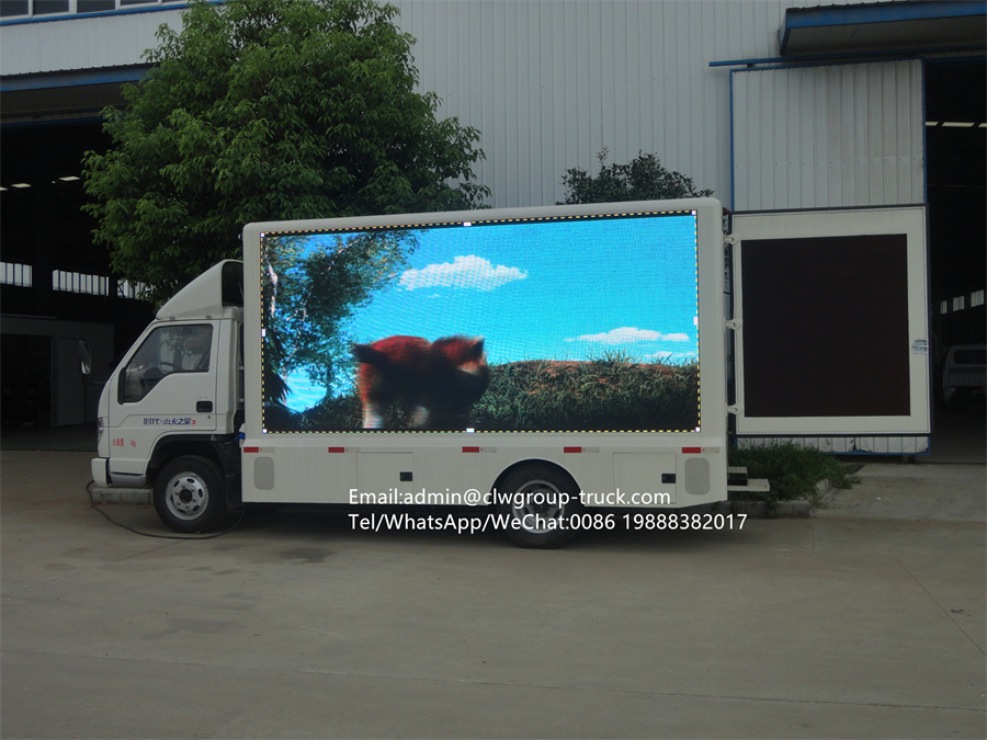 Foton right hand drive Mobile LED Cinema Screen truck,Chengli Special Automobile Co.,Ltd,Foton right hand drive mobile advertisements trucks outdoor display