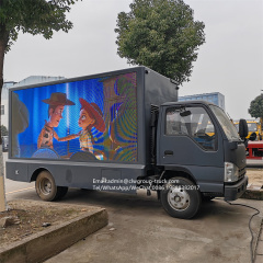 isuzu 130hp outdoor advertising trucks with stage,Chengli Special Automobile Co.,Ltd,Isuzu mobile roadshow stage scrolling vehicle mounted led display