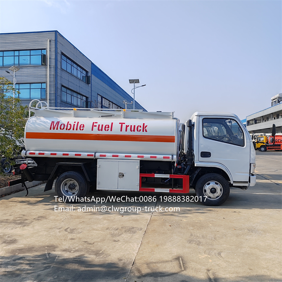 Dongfeng 5000l fuel dispenser truck,Chengli Special Automobile Co.,Ltd,dongfeng 3 tons 3000litres 5000 litres flow meter fuel truck for sale