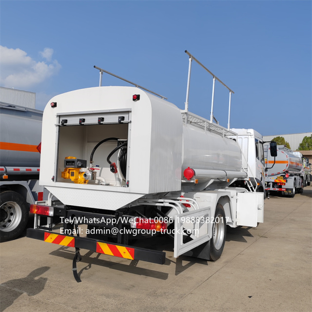 FAW right hand drive 8000l fuel dispenser bowser truck,Chengli Special Automobile Co.,Ltd,FAW 6 wheeler diesel pump fuel dispenser flow meter fuel truck bowser