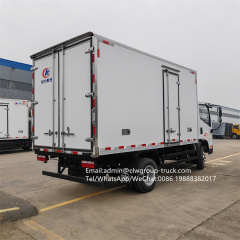 FAW yuchai130hp 4m refrigerated box reefer van small truck,Chengli Special Automobile Co.,Ltd,FAW cooling van freezer 3 tons box small refrigerated truck for sale