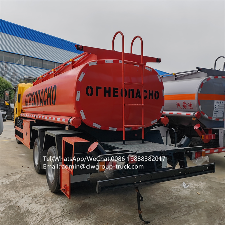 Isuzu 190hp new 1200 gallon fuel truck,Chengli Special Automobile Co.,Ltd,Isuzu 190hp 1000 1200 1500  gallon fuel truck hose reel